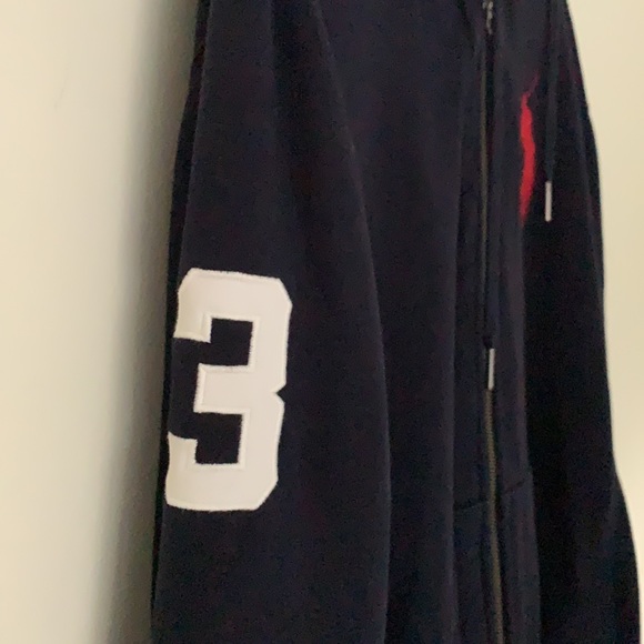 Polo Red Pony Zip Up Hoodie Vintage - Picture 4 of 7